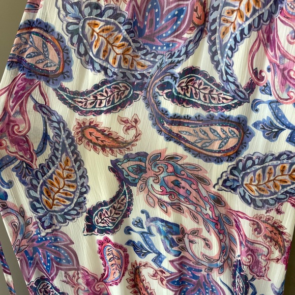 Gorgeous Milly Like New Halter Maxi Dress Size 6 Worn Once - Picture 6 of 7